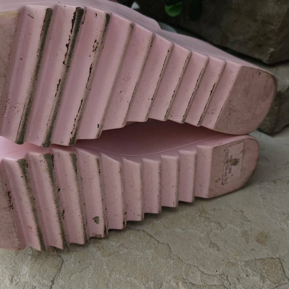 TOP Moda Pink Platform Slides with Chunky Sole - Picture 7 of 7